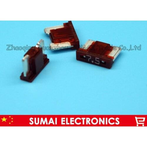7.5A 32 VDC Original mini type auto fuse,Japan PEC car fuses for Honda Toyota Audi VW etc.Automotive fuse