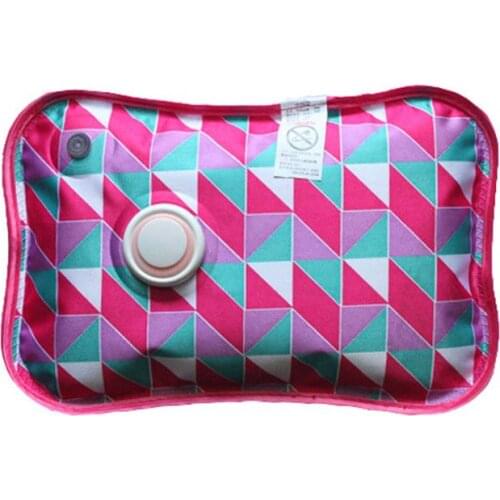 Rechargeable Electric Hot Water Bottle Hand Warmer Automatic Temperature Control Heater Bag for Winter FPing