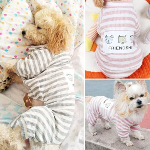 Pet Dog Jumpsuit Pajamas Winter Dog Clothes Sleepwear pijama perro Chihuahua Yorkshire Pomeranian Poodle Bichon Dog Clothing