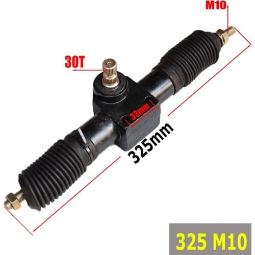 325mm Power Steering Gear Rack Pinion Assy Fit For DIY China Go Kart Buggy Karting ATV UTV Bike Parts