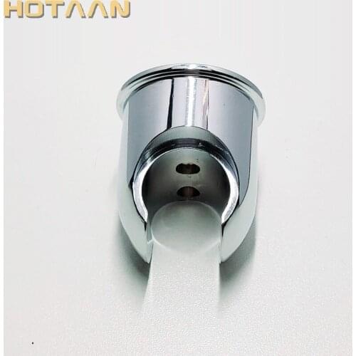 Solid Zinc Alloy Made Chrome Wall Mounted Hand Shower Holder Hook Pedestal Bracket In Wall Shower Accessories Bathroom fitting