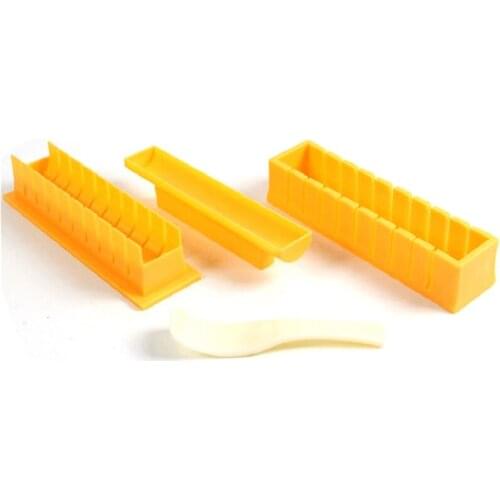 Sushi Maker Equipment Kit Round Thicken Sushi Mold Sushi Cooking Tool Japanese Rice Ball Sushi Making Sushi Accessories