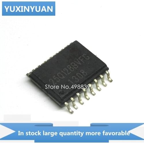 YUXINYUAN 10PCS/LOT W25Q128BVFG 25Q128BVFG W25Q128 25Q128 SOP16 in stock in stock
