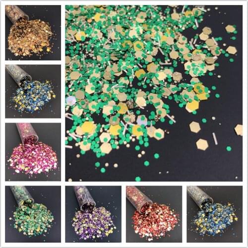 0.1mm 1mm 3mm Ultrathin Sequins Glitter Paillettes for Nail Art Manicure,Makeup Wedding Confetti,Accessories for Crafts Confetti