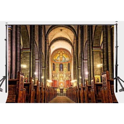 150x220cm Christian Church Photography Backdrop Room Murals Backdrop Wedding Lover Portrait Backdrops Studio Props