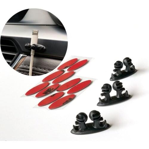 8pc Auto Car Wire Clip Stickers Case For Camry Corolla RAV4 Yaris Highlander Land Cruiser PRADO Vios Vitz Reiz succeed Aqua