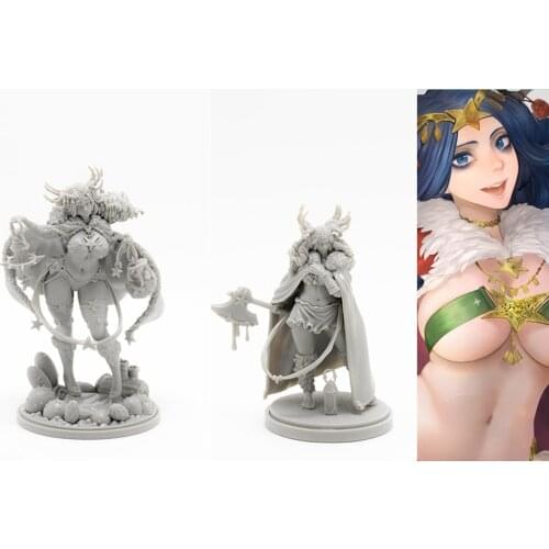 50mm base Resin Figures Model kits Unassambled Unpainted 282