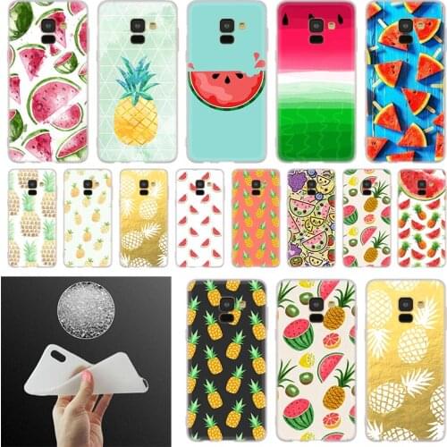 Fruit Pineapple Watermelon Phone Case For Samsung Galaxy A10 A20 A30 A40 A50 A60 A70 A6 A8 Plus A7 A9 2018 A3 A5 2017 Soft Cover