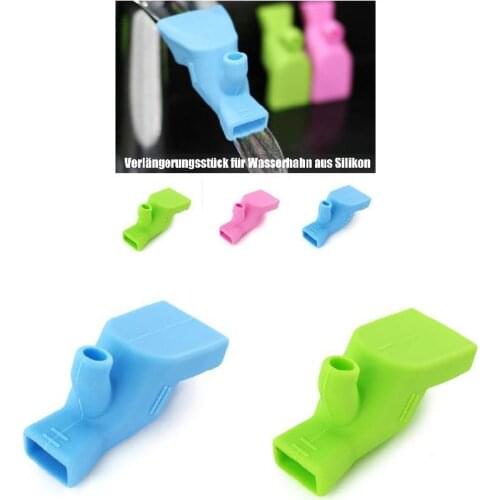 Для Дома Accessories Silicone Water Faucet Tap Sink Extender For Kids Bathroom Hand Washing Silicone Soft Portable Durable