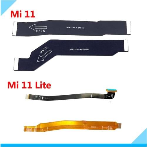 LCD Screen Motherboard Flex Cable For Xiaomi Mi 11 / Mi 11 Pro / Mi 11 Lite Display Mainboard Connector Flex Ribbon Parts