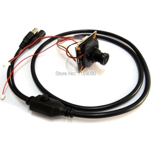 Lens ircut cable + HD 1080P AHD 1/2.9" Sony IMX323 + NVP2441 Starlight Low illumination CCTV board camera module PCB
