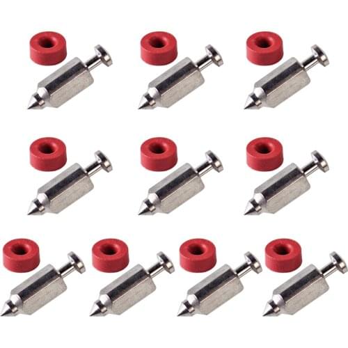 LETAOSK 10 Set Carburetor Carb Float Valve Needle Seat Kit fit for Briggs & Stratton 398188 281144 90700 91700 99700Accessories