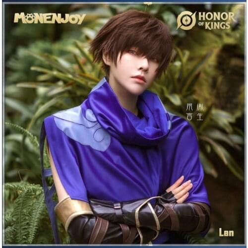 Monenjoy Honor of Kings Lan Cosplay Costumes Shark Hunter Combat Clothing Cos Sets