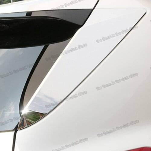 Lsrtw2017 Car Rear Window Panel Cover Spoiler Decoration Styling for Cadillac Xt5 2016 2017 2018 2019 2020 2021 Accessories Auto