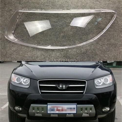 Car Headlamp Lens For Hyundai Santa Fe 2008 2009 2010 2011 2012 Car Replacement Auto Shell Cover