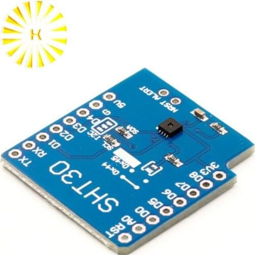 SHT30 Shield for D1 Mini SHT30 I2C Digital Temperature and Humidity Sensor Module Connector