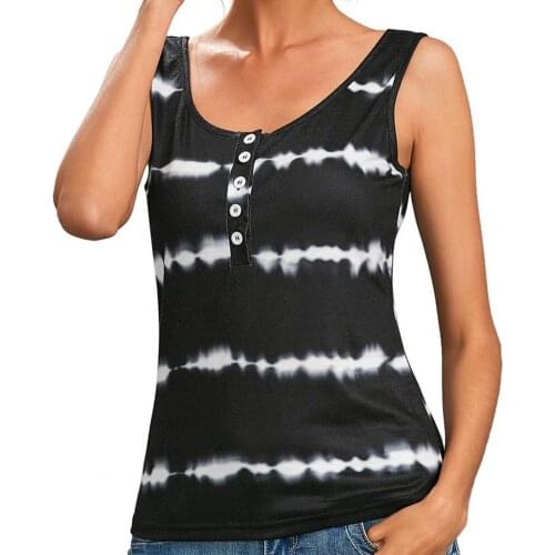 Vest Sleeveless Fashionable Polyester Fiber Women Summer Vests for Daily Life