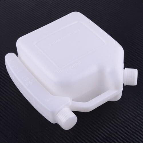 1.5L Portable 2 Stroke Plastic Fuel Petrol Oil Mixing Bottle Container 25:1 50:1 Chainsaw Strimmer Trimmer Brushcutter