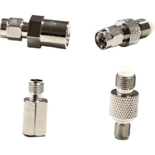 1Kit SMA switch FME RF Coax Adapter convertor Straight Nickelplated male female Connector NEW wholesale