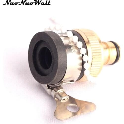 1pcs NuoNuoWell 14m-17mm Tap Quick Connector Universal Adapter for Garden Irrigation Watering Washing Machine Hose Pipe Fitting