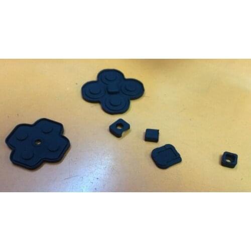 100pcs/lot made in china for 3ds console button rubber set