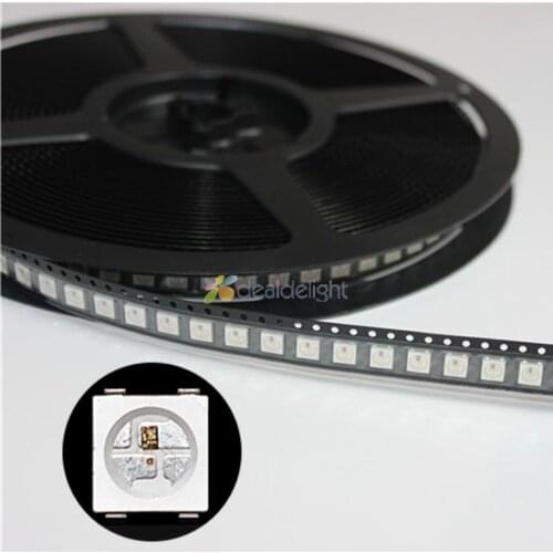 100pcs WS2812B Built-in WS2811IC 5050 SMD 4pin Individually Addressable Digital RGB LED Chip DC5V