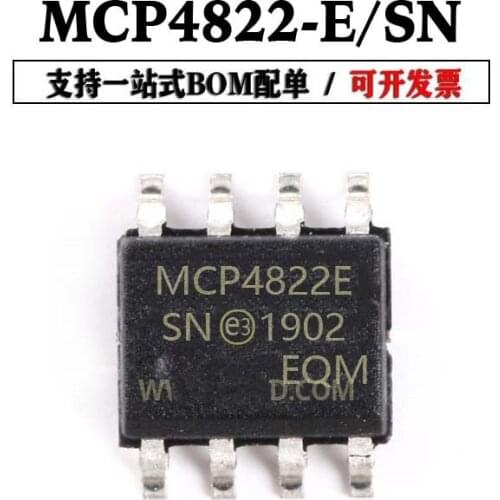 Free Shipping 10pcs/lot MCP4822-E/SN MCP4822 SOP-8 new original stock