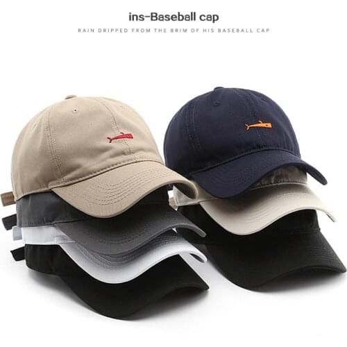 Spring Summer Hats Mens Baseball Cap for Women Fish Fishing Cap Trucker Hip Hop Black Snapback Russian Hat Sun Casquette MZ073
