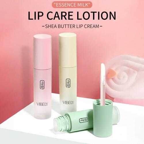 CelinaIce Lip Balm Cream Lipstick Moisturizing Colorless Lipstick Primer Fades Lip Lines Long-Lasting Natural Liquid Lip Balm