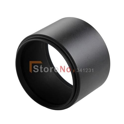 2pcs 58mm Tele Metal Screw-in Lens Hood For Canon Nikon Sony Olympus 58mm lens filter Camera