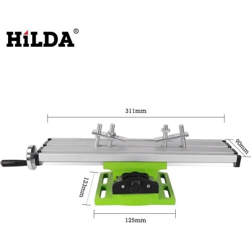 Micro bench drill drilling and milling machine cross table, drilling and milling machine table, machine tool cross slide table