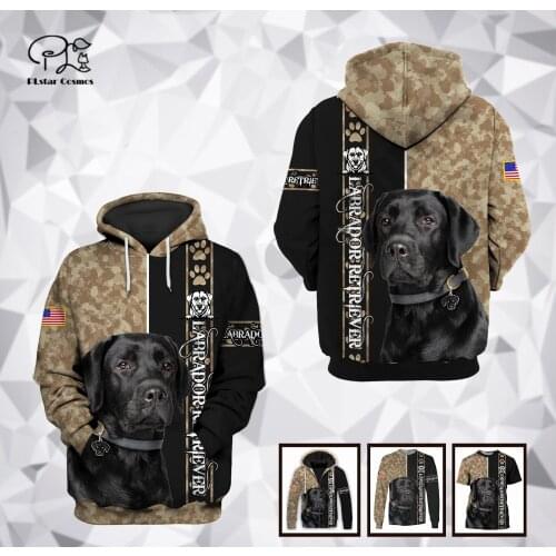 PLstar Cosmos 3Dprint Newest Labrador Dog Pet Harajuku Premium Streetwear Funny Unisex Unique Casual Hoodies/Sweatshirt/Zip -5