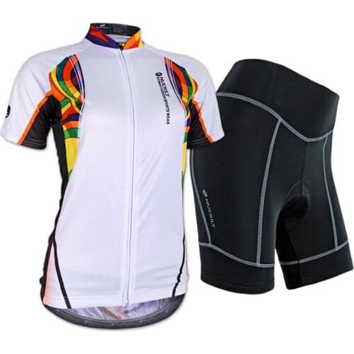 Short sleeve cycling clothing retro women 2021 Outdoor road bike jersey set dress MTB pro team wear Ladies bicycle clothes kit