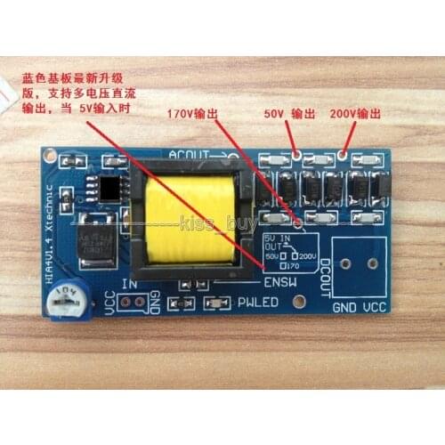 DC-DC Boost Converter High Voltage input 3V-5V Step up to output 300v-1200v 400V 900V 1000V adjustable Power PSU Module