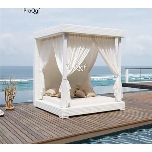 Prodgf 1 Set 200*200*210cm Outdoor Minshuku Bed