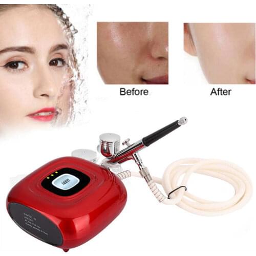 Professional Water Oxygen Sprayer Water Oxygen Injection Airbrush Spray for Home Salon Whitening Moisturizing Skin Beauty Device