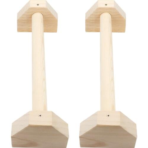 Russian Style Stretch Stand Single Double Bars Wooden Push-Ups Double Rod Calisthenics Handstand Personalised Bars