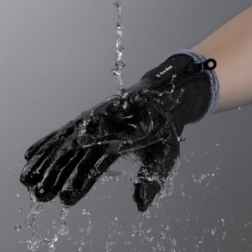 Waterproof Windproof Gloves Outdoor Sport Cycling Bike Snowboard Cycling Thermal Touch Screen Gloves Fleece Women Men