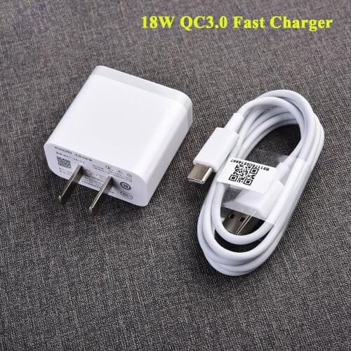 MDY-08-ES Original Xiaomi Charger 12V1.5A Fast Charging Power Adapter Type C Sync Cable For Mi 9 8 SE 6 Redmi Note 8 8T Pro 9 S
