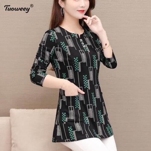 2020 Large Size 5XL floral Tops Women Casual Shirt Blouse Fashion loose ol Shirt Ladies Loose Floral Print Tunic Shirt