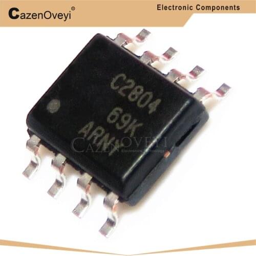 10pcs/lot UCC2804DRG4 UCC2804D UCC2804 SOP-8 In Stock