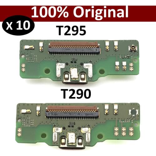 10Pcs Micro USB Charger Dock Connector Charging Port Microphone Flex Cable For Samsung Galaxy Tab A 8.0 2019 SM-T290 T290 T295