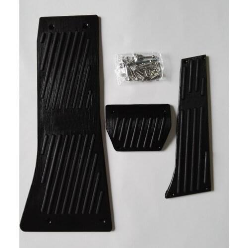 TTCR-II Accessories Gas Brake Clutch Footrest Pedal Cover For BMW X5 E70 X6 E71 E72 F16 AT MT 2008+ 2012 2013 2014 2015 2016