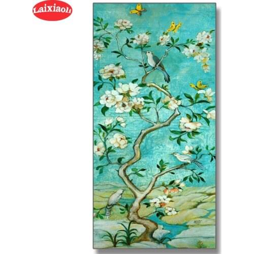 5D DIY Diamond Embroidery Hot selling home art, bird on branch Picture Diamond Painting Cross Stitch Mosaic New Arrival Wall Art