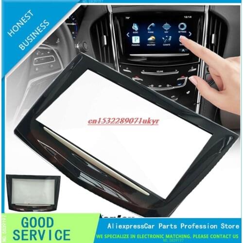 Car DVD GPS navigation LCD panel touch display digitizer For Cadillac Escalade ATS CTS SRX XTS CUE 2013 2014 2015 2016 2017
