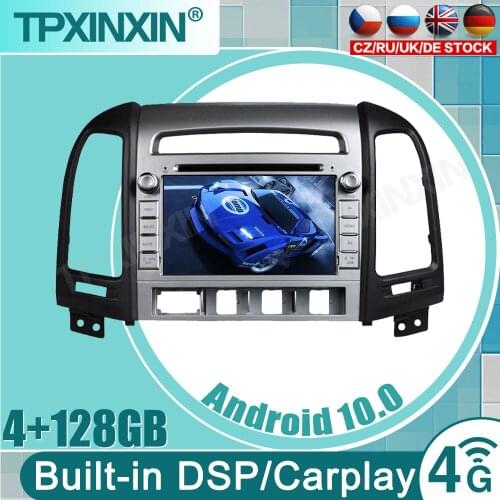 Android Car DVD For Hyundai New Santafe ( 2006-2012) Car Radio Multimedia Video Player Navigation GPS Android 10.0 Double Din