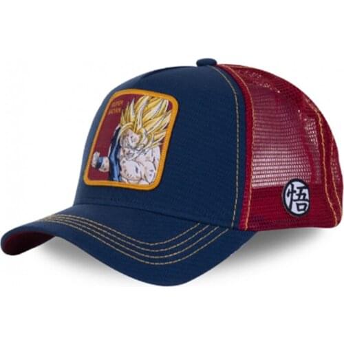 High Quality All Styles Cartoon Anime Snapback Baseball Cap Men Women Hip Hop Dad Mesh Trucker Hat Dropshipping