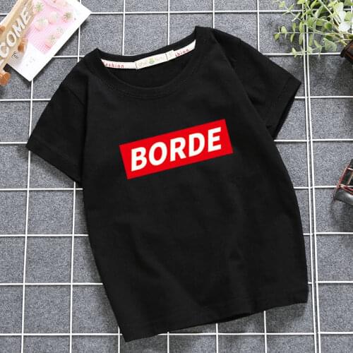 Childrens Clothing New Baby Girl Cute Cartoon Print Short Sleeve Top Boys Bottoming Shirt Fashion T shirt Summer Clothes