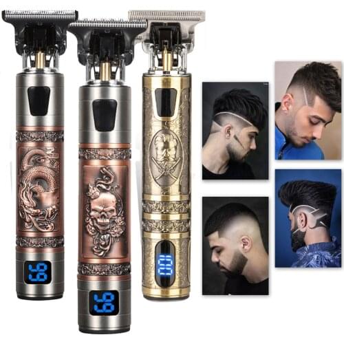 Electric Hair Clipper USB Rechargeable Shaver Beard Trimmer Professional Men Hair Cutting Machine Beard Barber Hair Cut