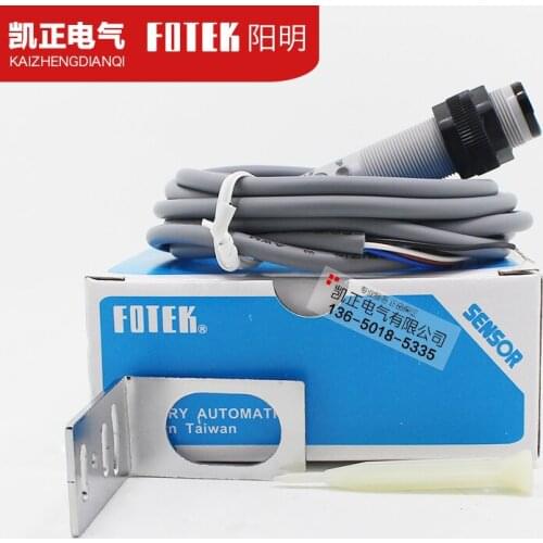 Imported new original authentic Taiwan FOTEK photoelectric switch CDR-60X sensor induction distance 60cm voltage 10-30VDC